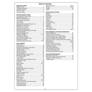 Janome Skyline S3 Instruction Manual image # 120008