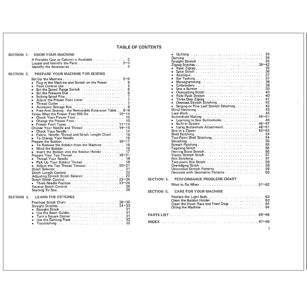 Kenmore 385.1884180 Instruction Manual image # 118326