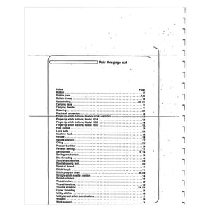 Pfaff Tipmatic 1019 Instruction Manual image # 122279