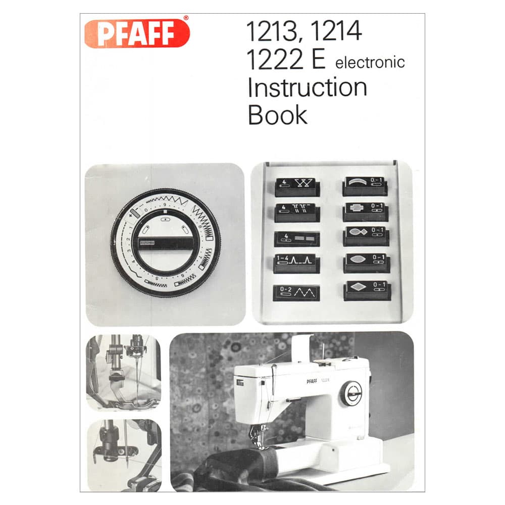 Pfaff 1213 Instruction Manual image # 122355