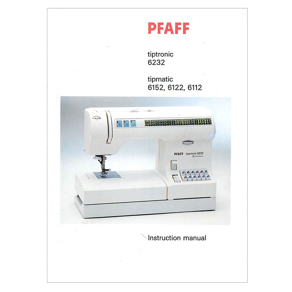 Pfaff Tipmatic 6122 Instruction Manual image # 122953