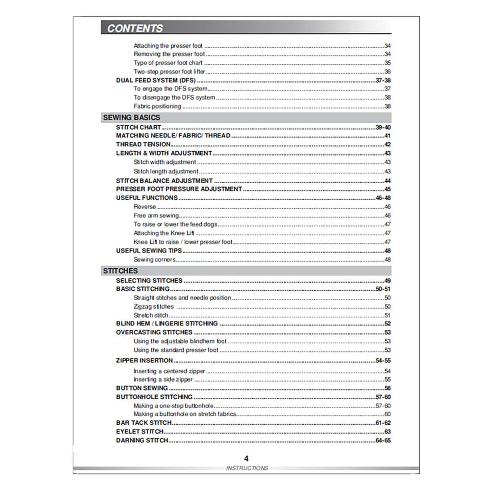 Pfaff Smarter C1100 PRO Instruction Manual image # 123368