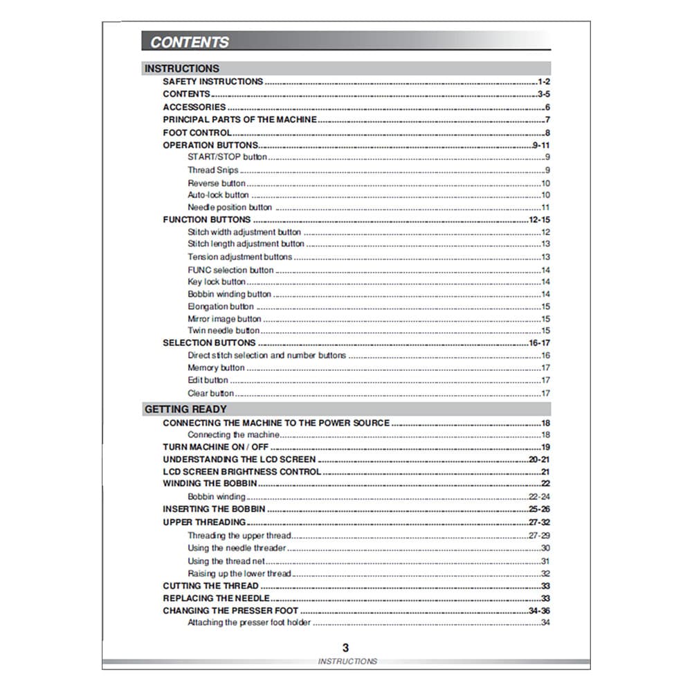 Pfaff Smarter C1100 PRO Instruction Manual image # 123367