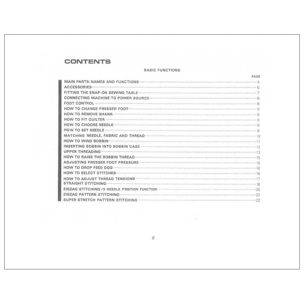 Riccar 2950 Instruction Manual image # 120437