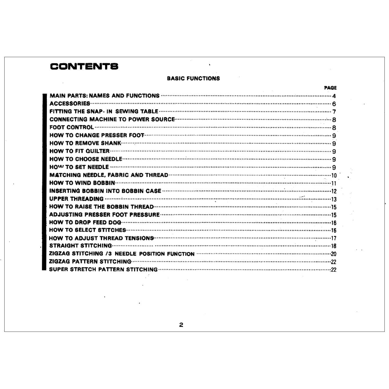 Riccar 3600 Instruction Manual image # 116959