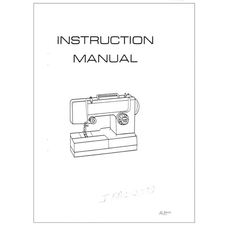 Riccar 709 Instruction Manual image # 116890