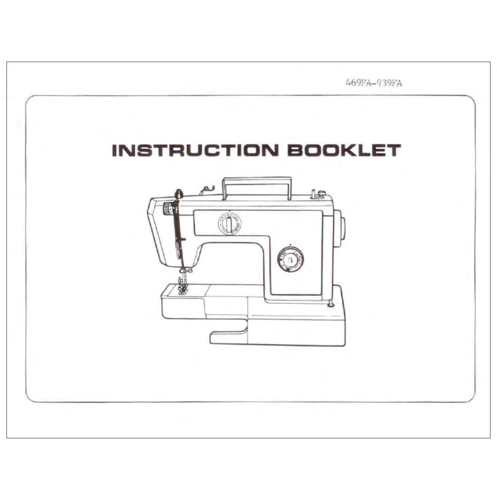 Riccar 939FA Instruction Manual image # 116609