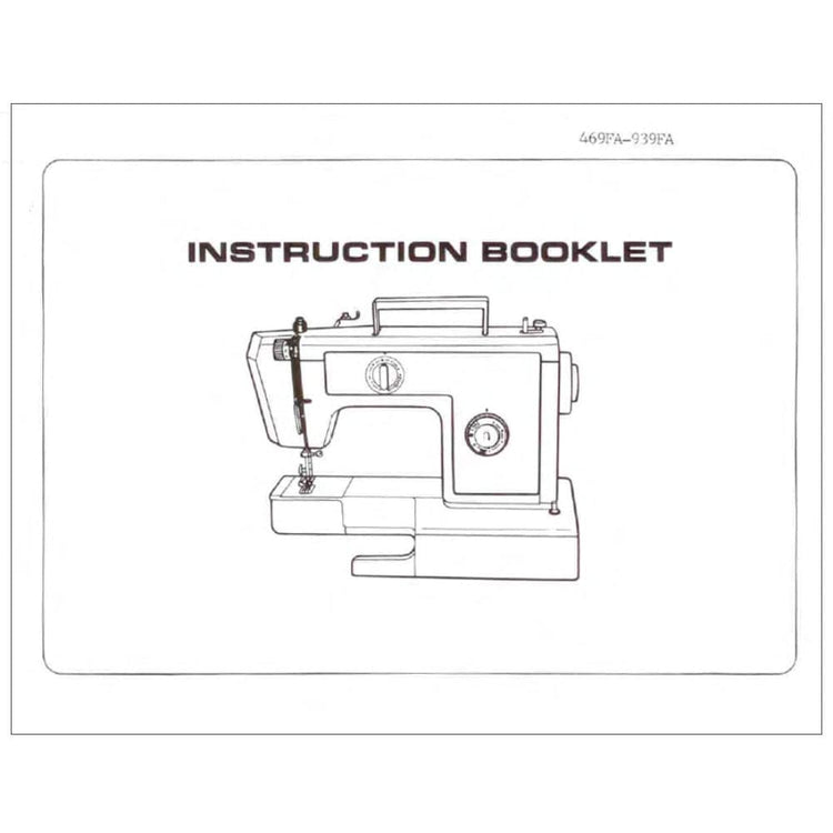 Riccar 939FA Instruction Manual image # 116609