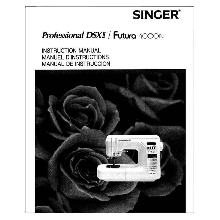 Singer Professional DSX II Futura 4000N Instruction Manual image # 123517