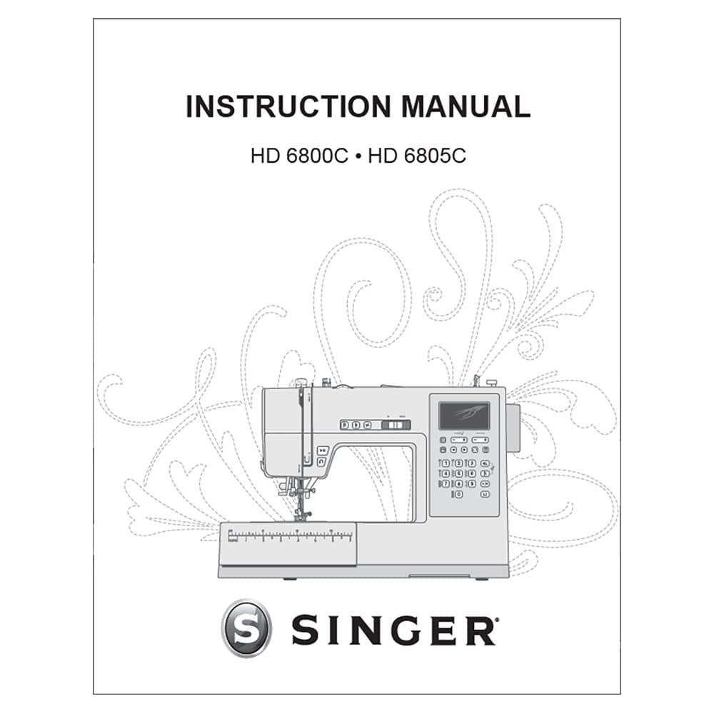 Singer HD6800C Instruction Manual image # 123531