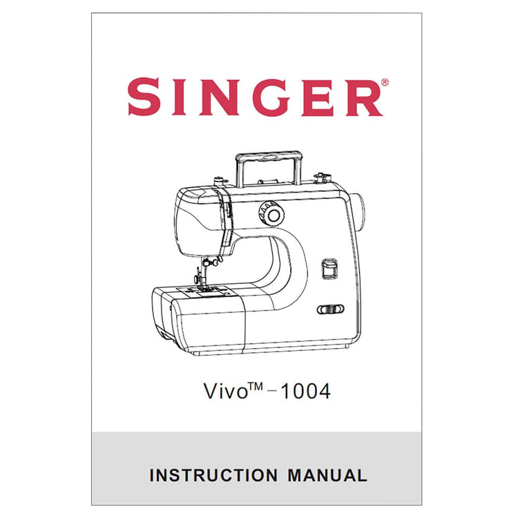 Singer Vivo 1004 Instruction Manual image # 123525