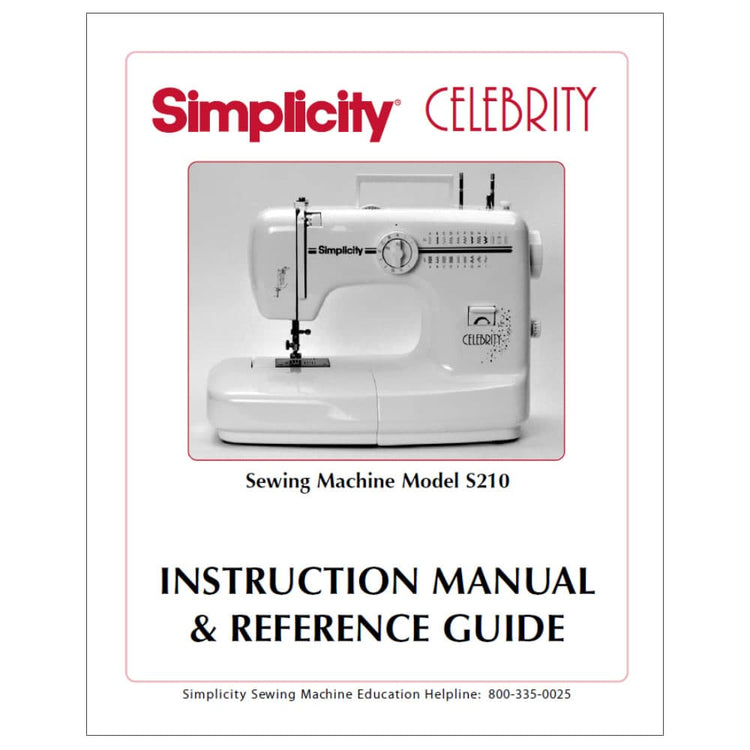 Simplicity S210 Instruction Manual image # 116168