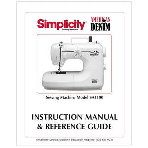 Simplicity SA1100 Instruction Manual image # 116355