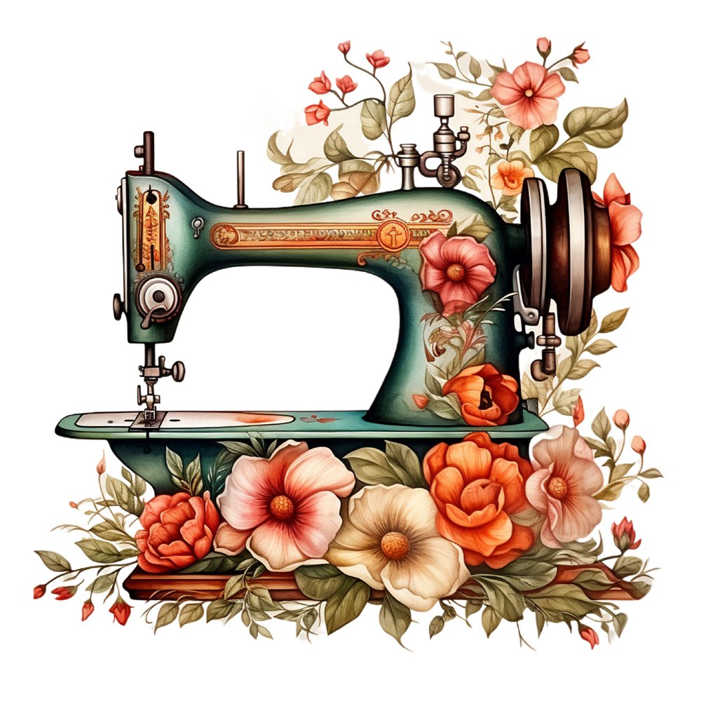 Majestic Sewing Machines 2 Fabric Panel