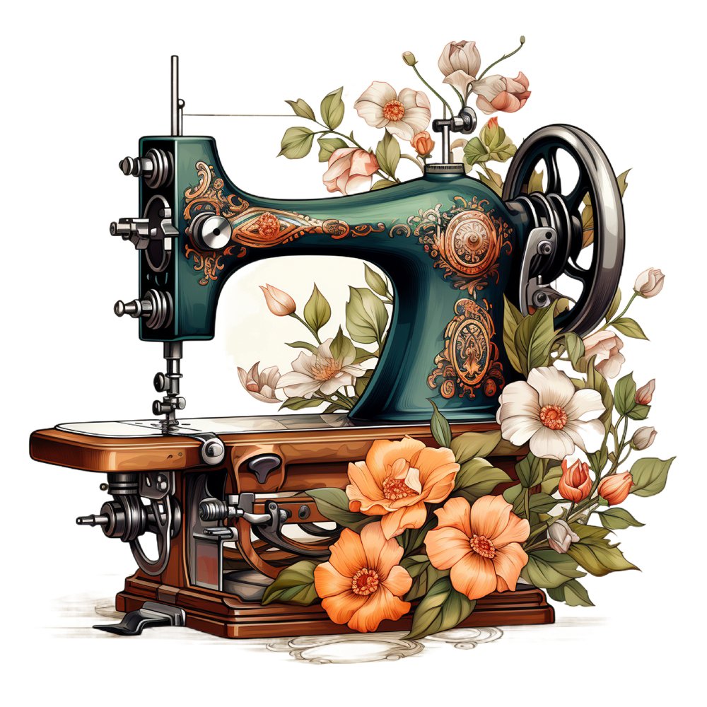 Majestic Sewing Machines 6 Fabric Panel