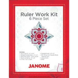 Janome 6-Piece Ruler Work Kit image # 105010