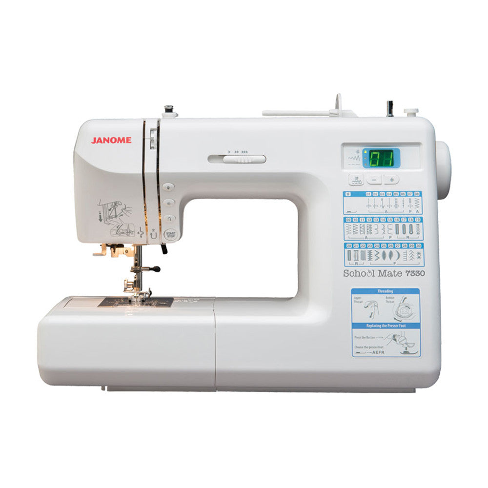 Janome Schoolmate S-7330 Computerized Sewing Machine image # 48243