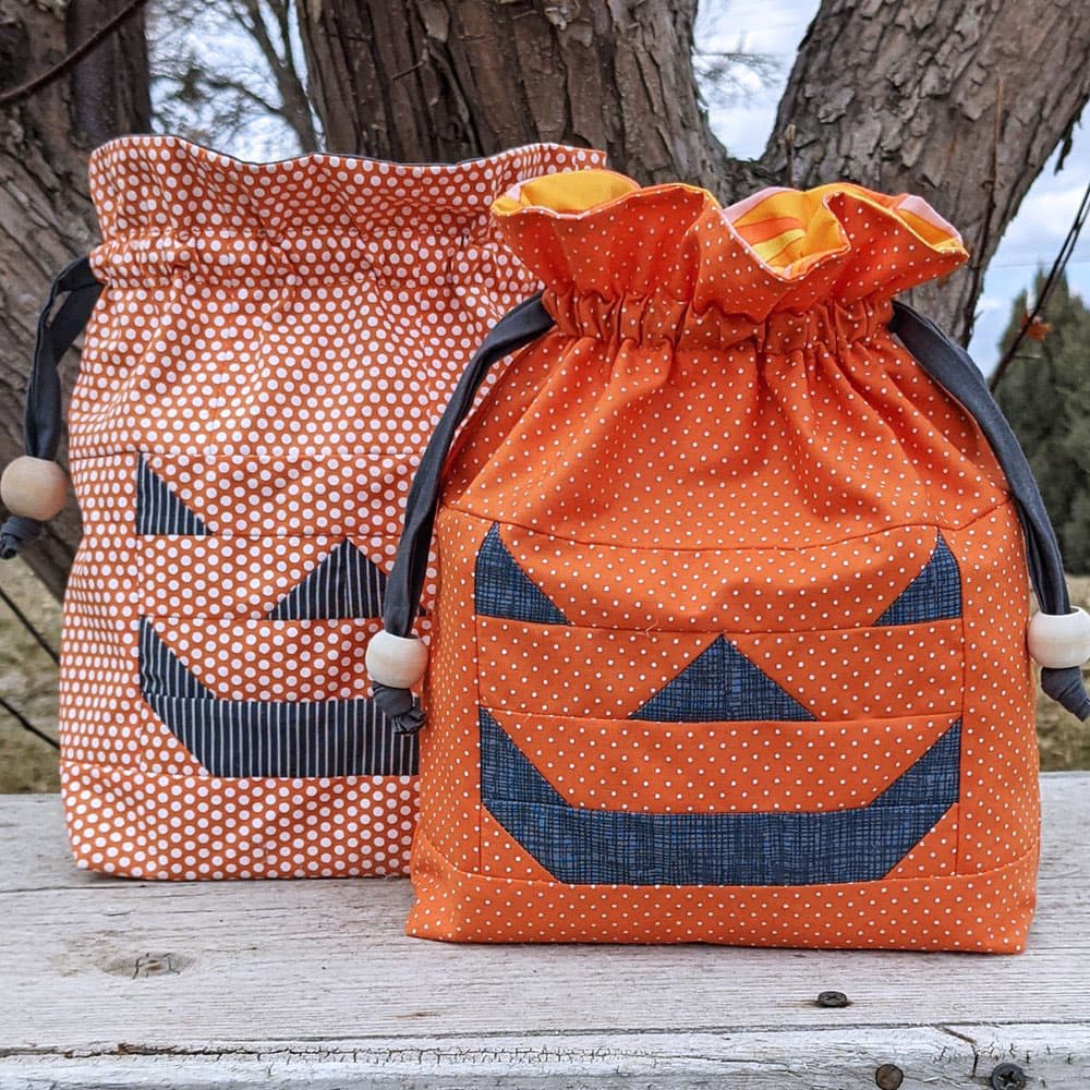 Sack O'Lantern Bag Pattern image # 118978