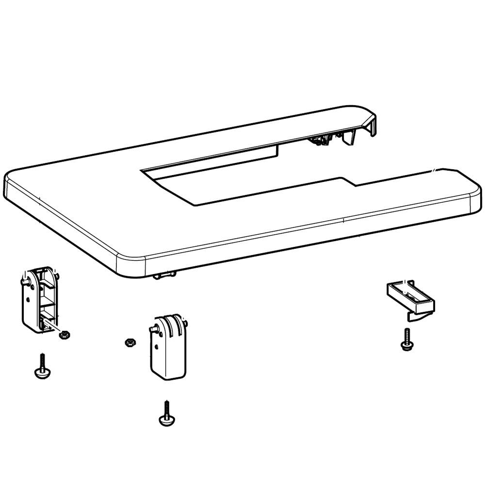 Wide Table Assembly, Brother #XF6359001 image # 20731