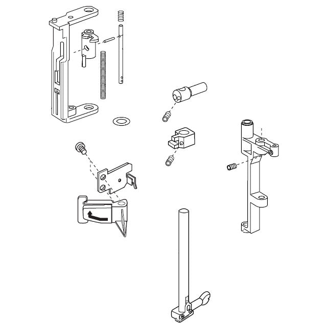 Needle Bar Supporter Unit, Elna #850605309 image # 26864