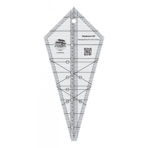 Starburst 30 Degree Triangle Ruler, Creative Grids image # 28938