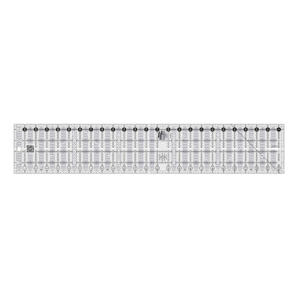 Quick Trim & Circle Ruler Two 4-1/2"x24-1/2" Creative Grids image # 28978