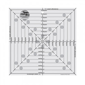 9-1/2in Square It Up or Fussy Cut Square, Creative Grids image # 29002