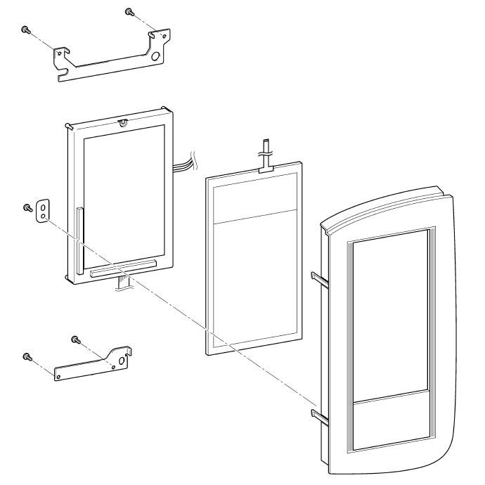 LCD Module Supply Assembly, Brother #XE7041001 image # 26388