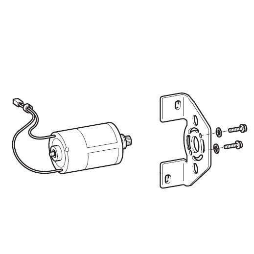 Main Motor Assembly, Brother #XE7610201 image # 26588