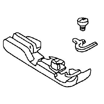 Presser Foot, Juki #A15016130B0A image # 24331