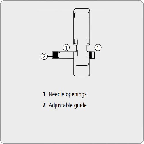 #14 - Zipper Foot, Bernina #0063887000 image # 14090